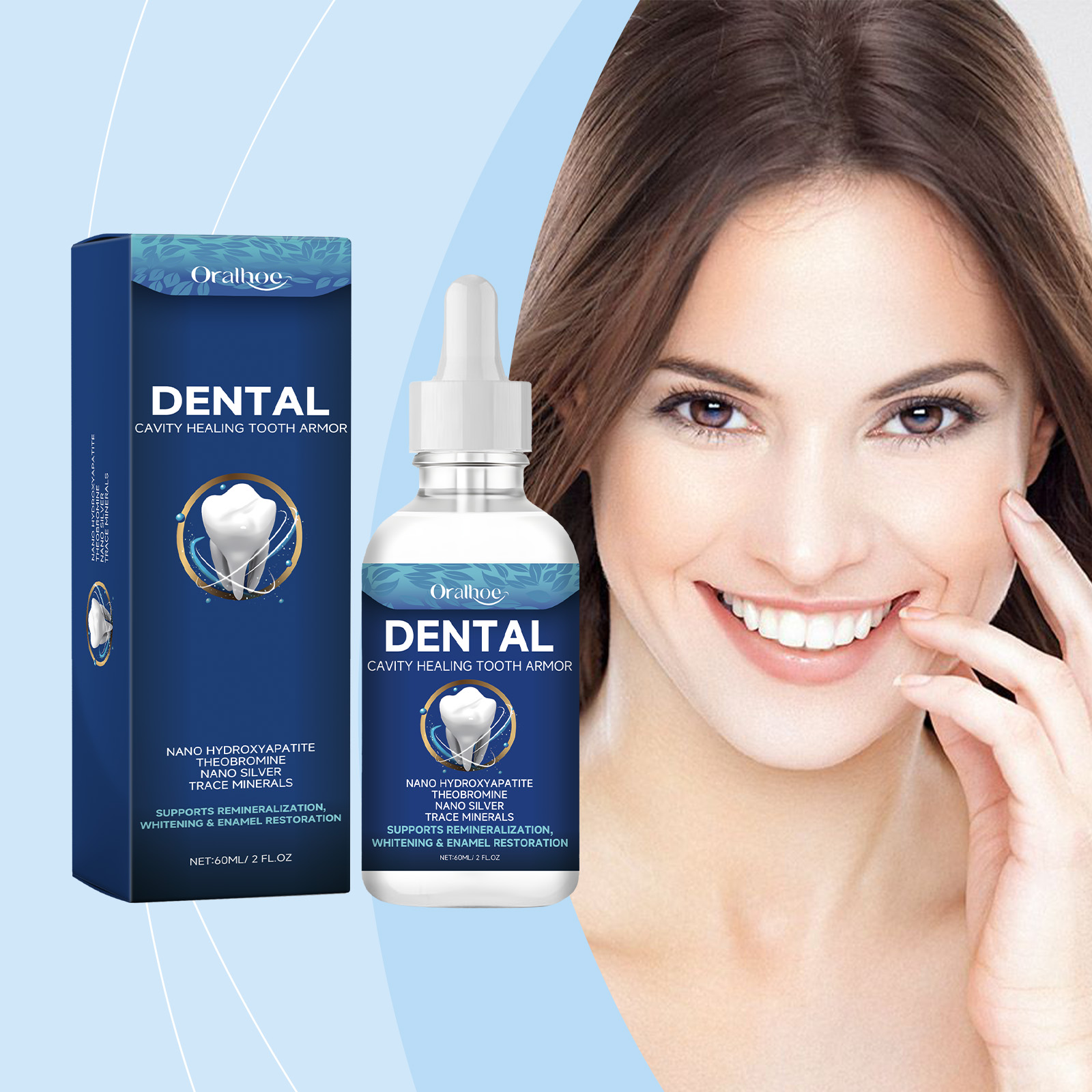 Enamel Repair Serum - Soin dentaire liquide, réparation rapide durable,