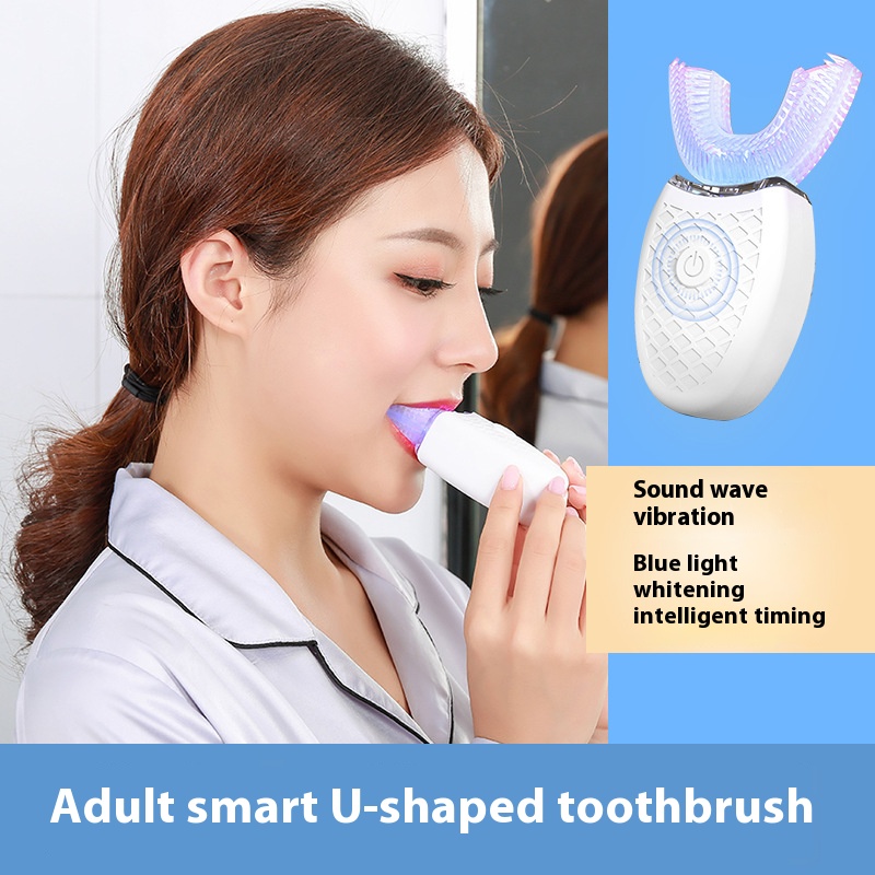 Teeth Whitening Toothbrush - Brosse à dents électrique en forme