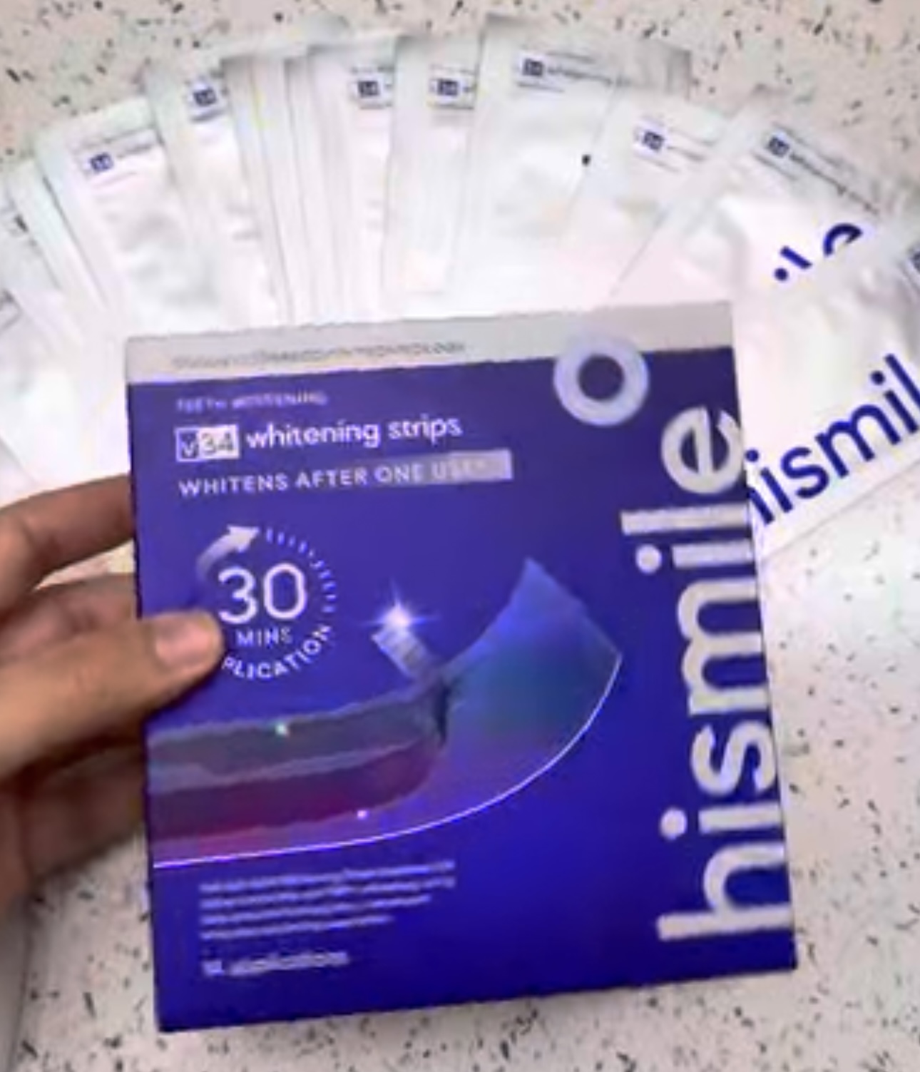 Teeth Whitening Serum - Hismile V34 Bandes blanchissantes pour les