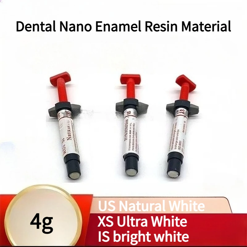 Teeth Whitening With Light - Matériau dentaire en résine émaillée 6D