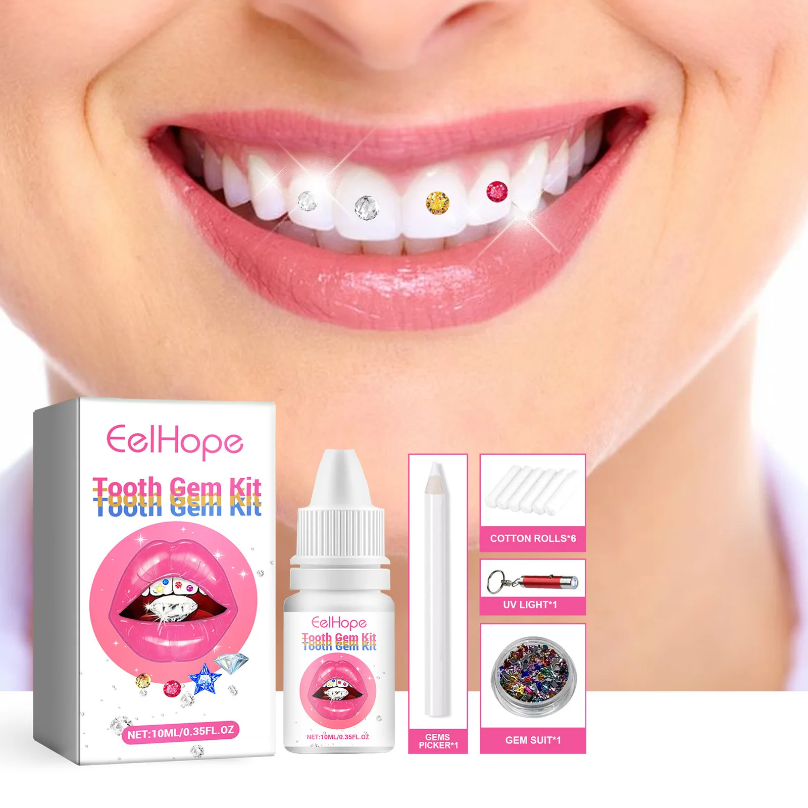 Tooth Gem Kit - Kit de Bijoux Dentaires DIY :