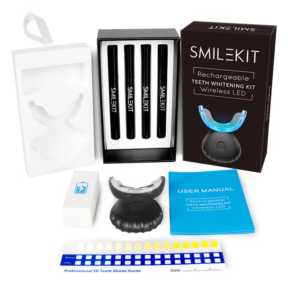 Teeth Whitening From Home - Kit de blanchiment des dents dentaires