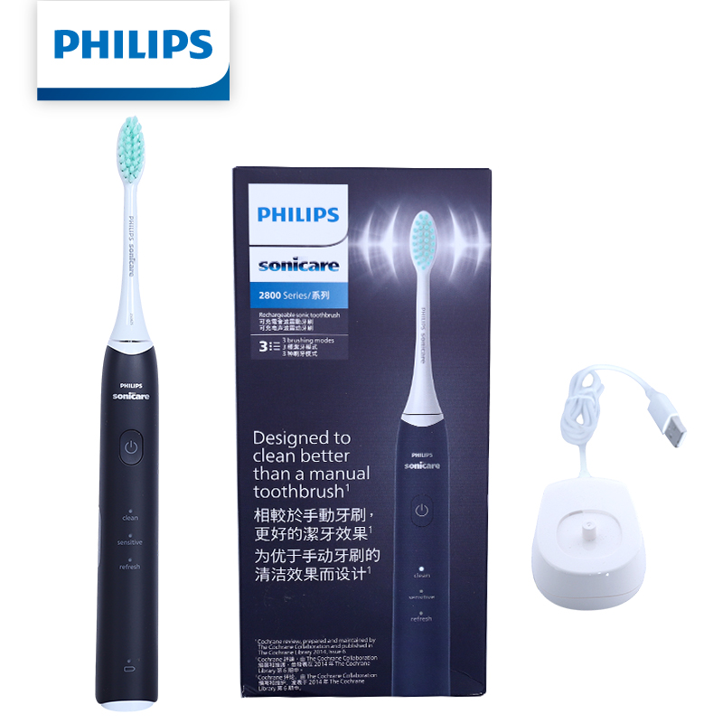 Teeth Whitening Toothbrush - Brosse à dents électrique sonique Philips