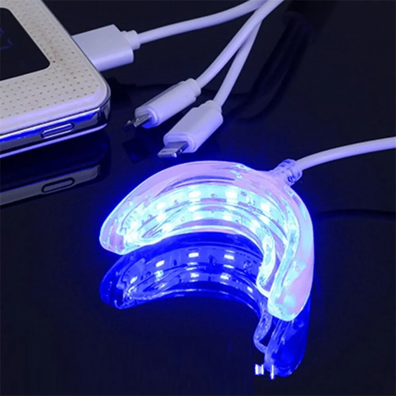 Teeth Whitening With Light - Accélérateur de blanchiment des dents, lumière