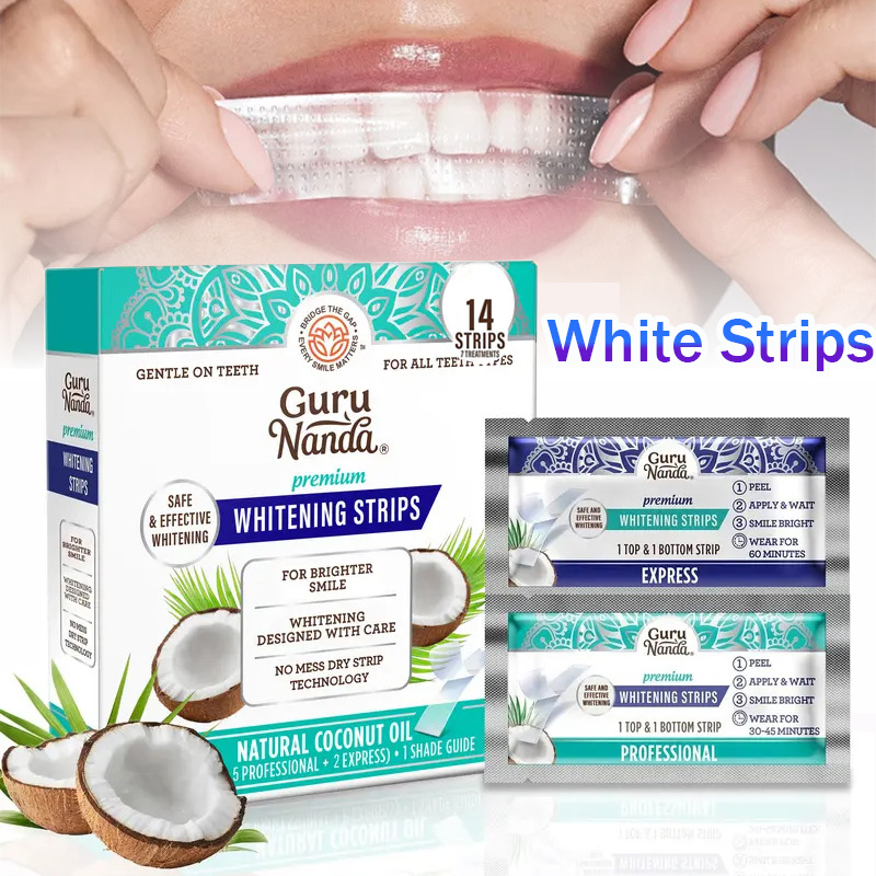 Teeth Whitening Serum - 1/2/3 boîtes de bandes blanchissantes pour
