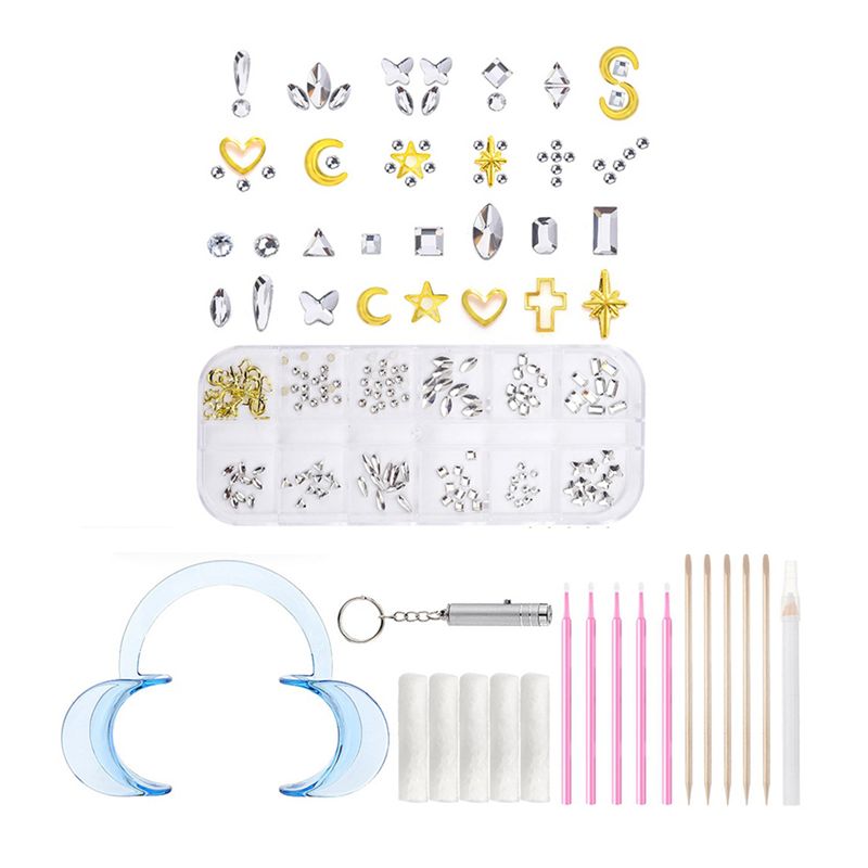 Tooth Gem Kit - Kit de bijoux dentaires AB68 DIY,