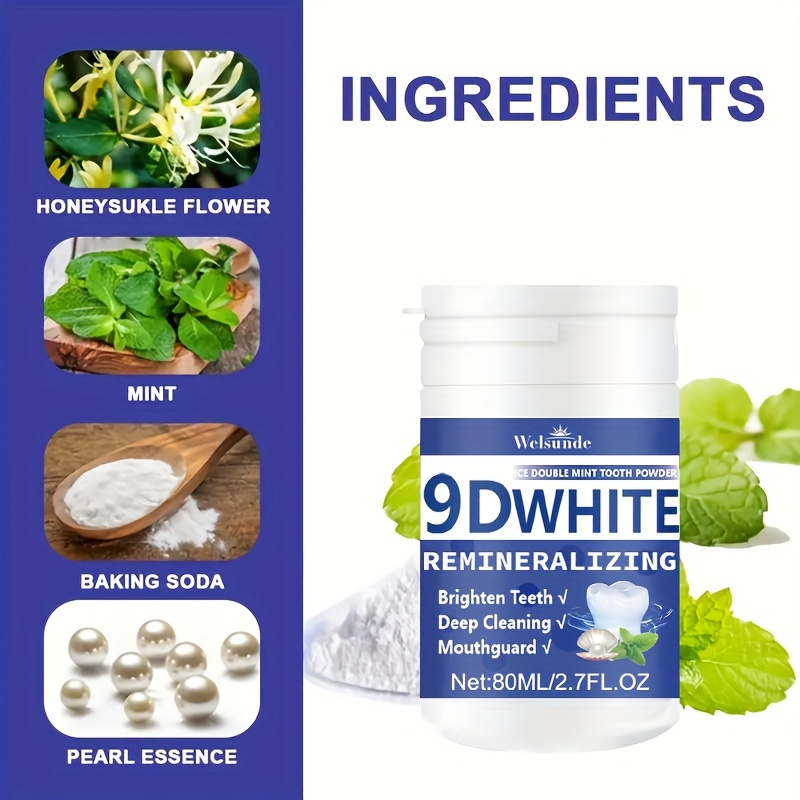 Poudre dentaire hydroxyapatite - Teeth Whitening From Home avis et prix