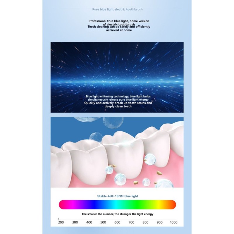 Brosse à dents électrique en f - Teeth Whitening Toothbrush avis et prix
