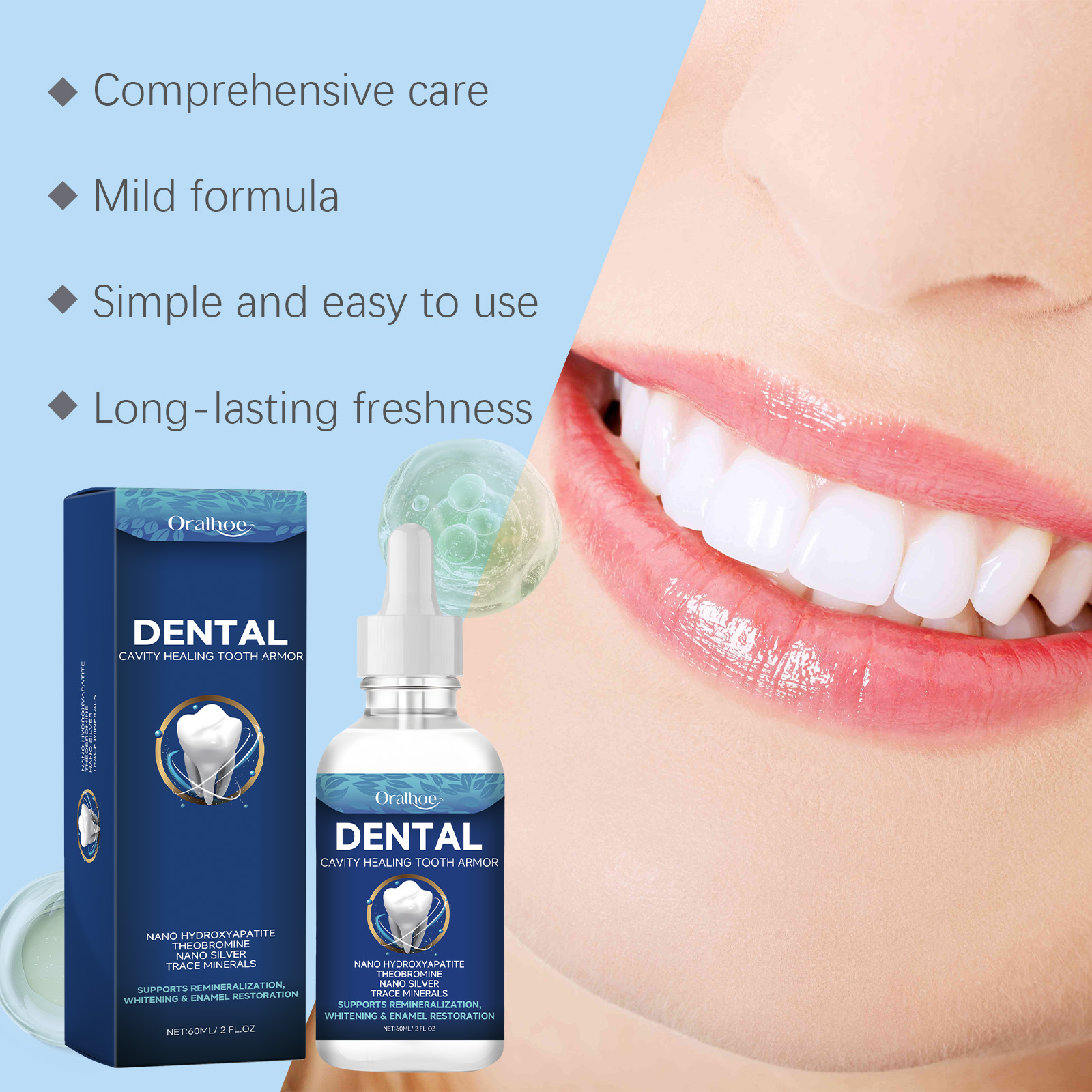 Sérum Liquide Blanchissant pou - Teeth Whitening Serum avis et prix