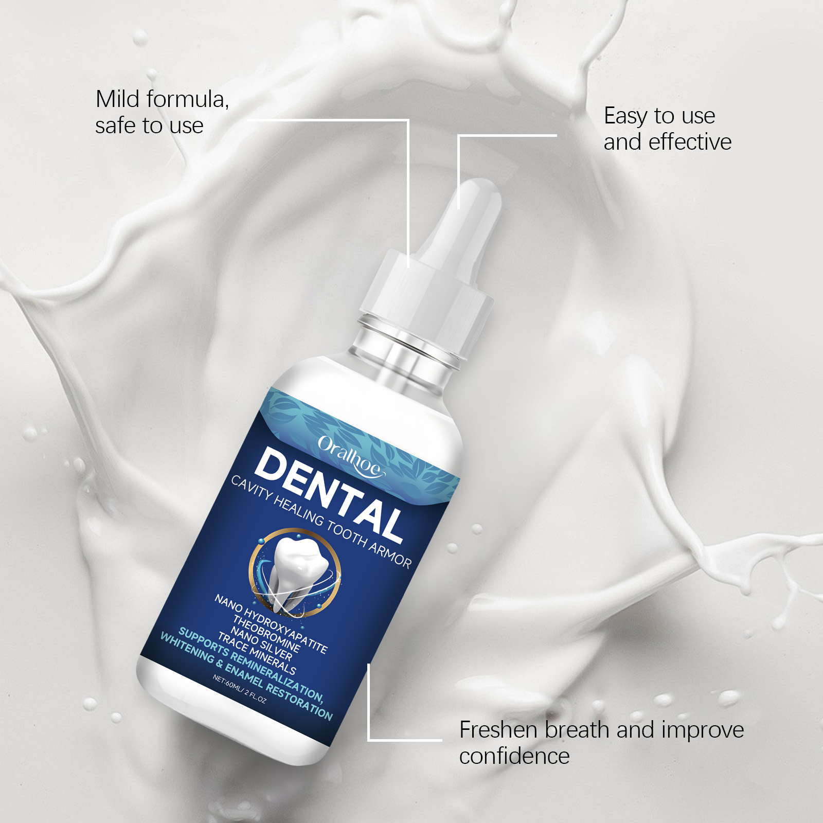 Sérum Liquide Blanchissant pou - Teeth Whitening Serum avis et prix