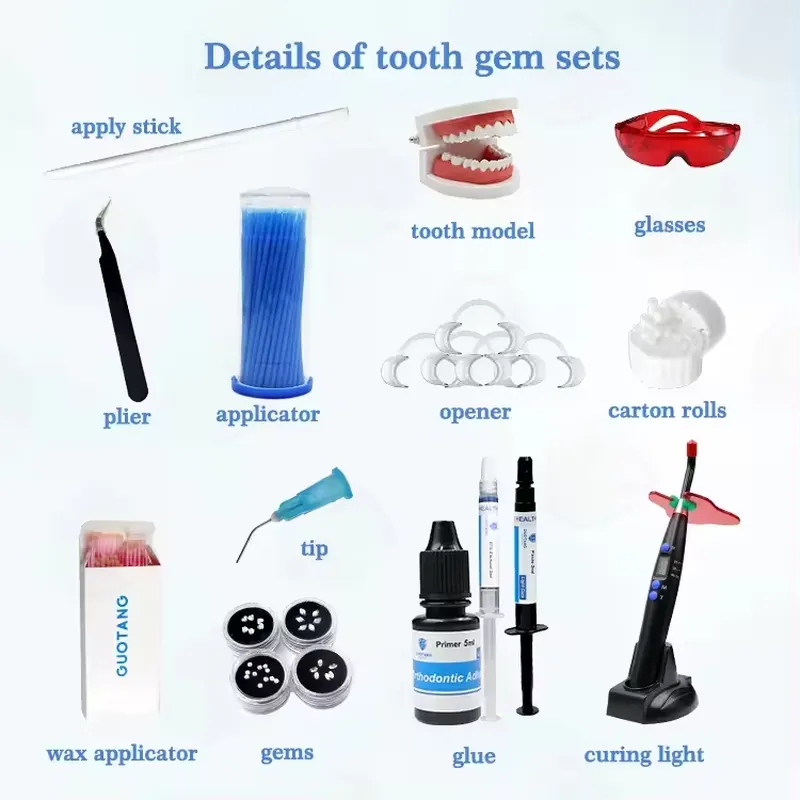 【CHIMU HOME】 Kit professionnel - Tooth Gem Kit avis et prix