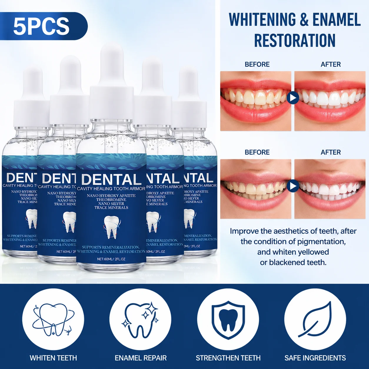 Sérum blanchissant pour les de - Enamel Repair Serum avis et prix