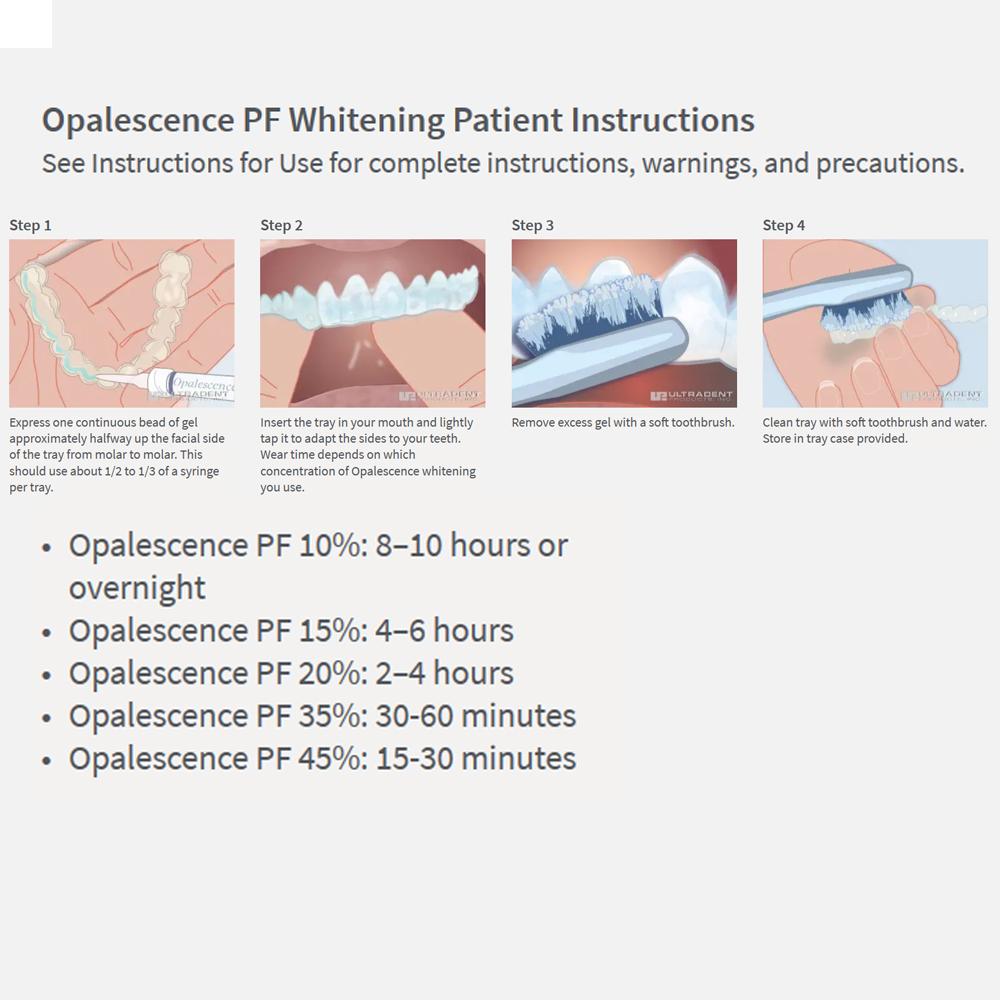 Opalwisdom-Kit de Blanchiment  - Teeth Whitening From Home avis et prix