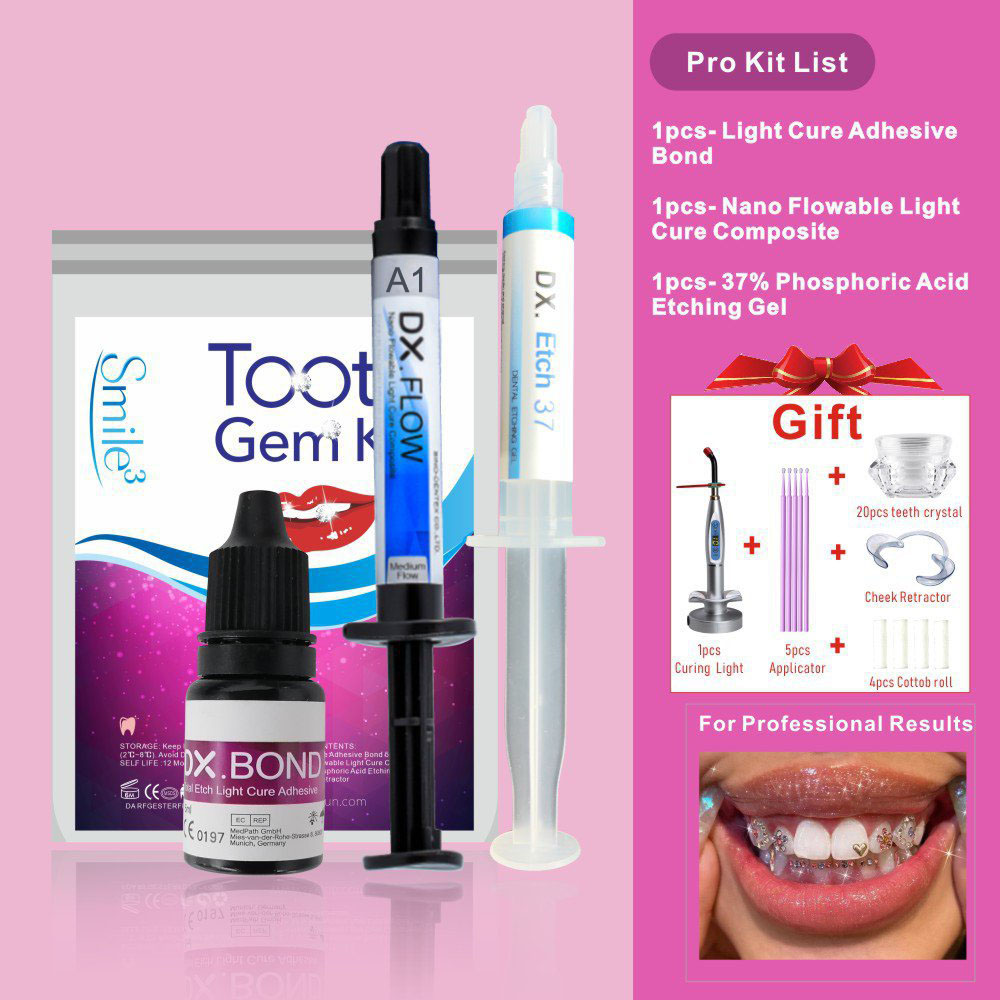 Kit professionnel de décoratio - Tooth Gem Kit avis et prix