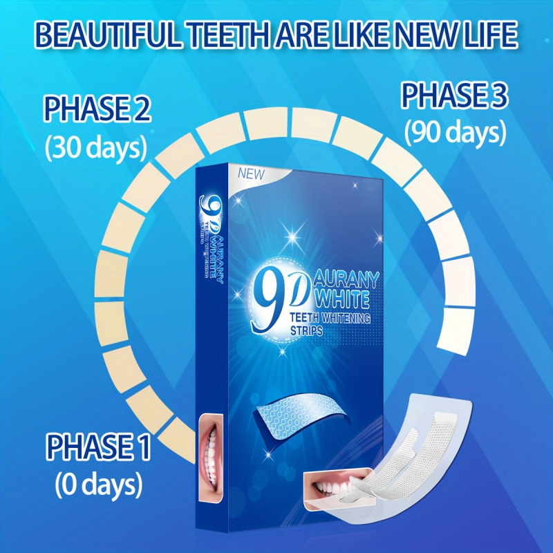 21 paires de bandes de blanchi - Teeth Whitening From Home avis et prix