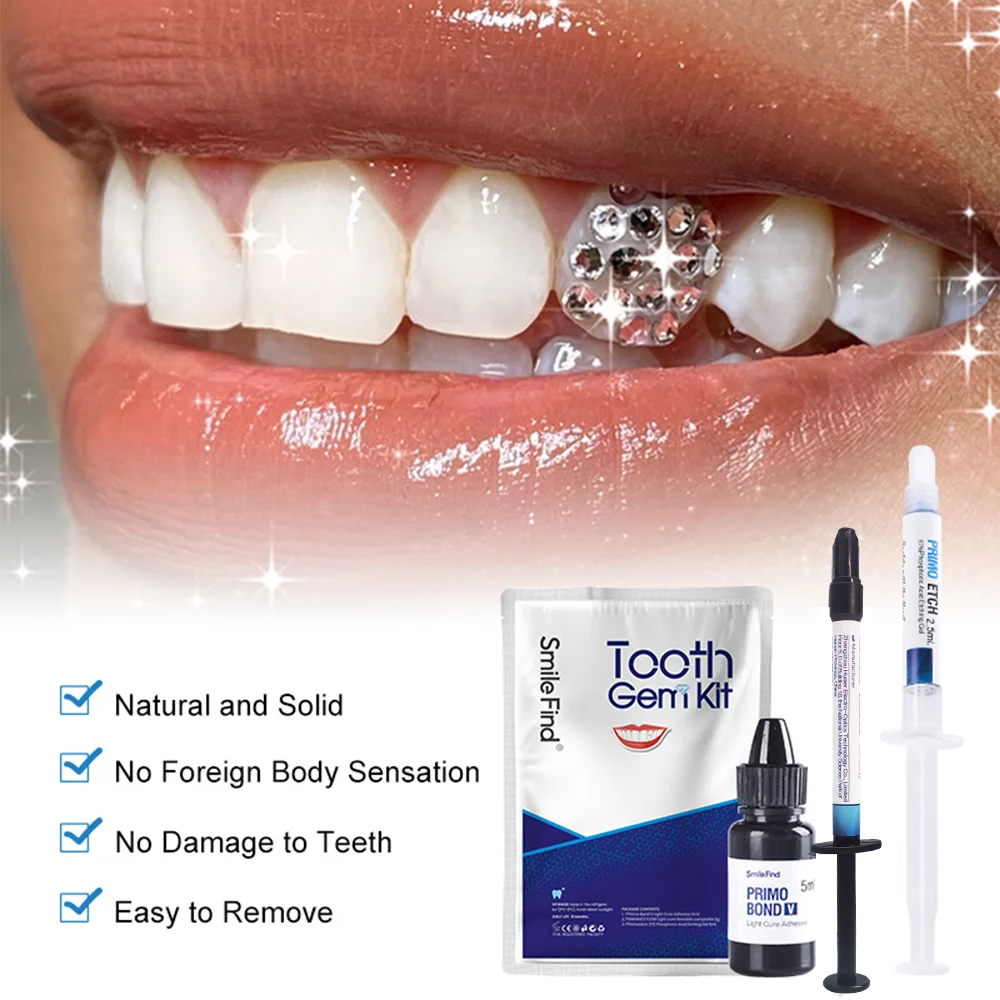 Kit de pierres précieuses dent - Tooth Gem Kit avis et prix