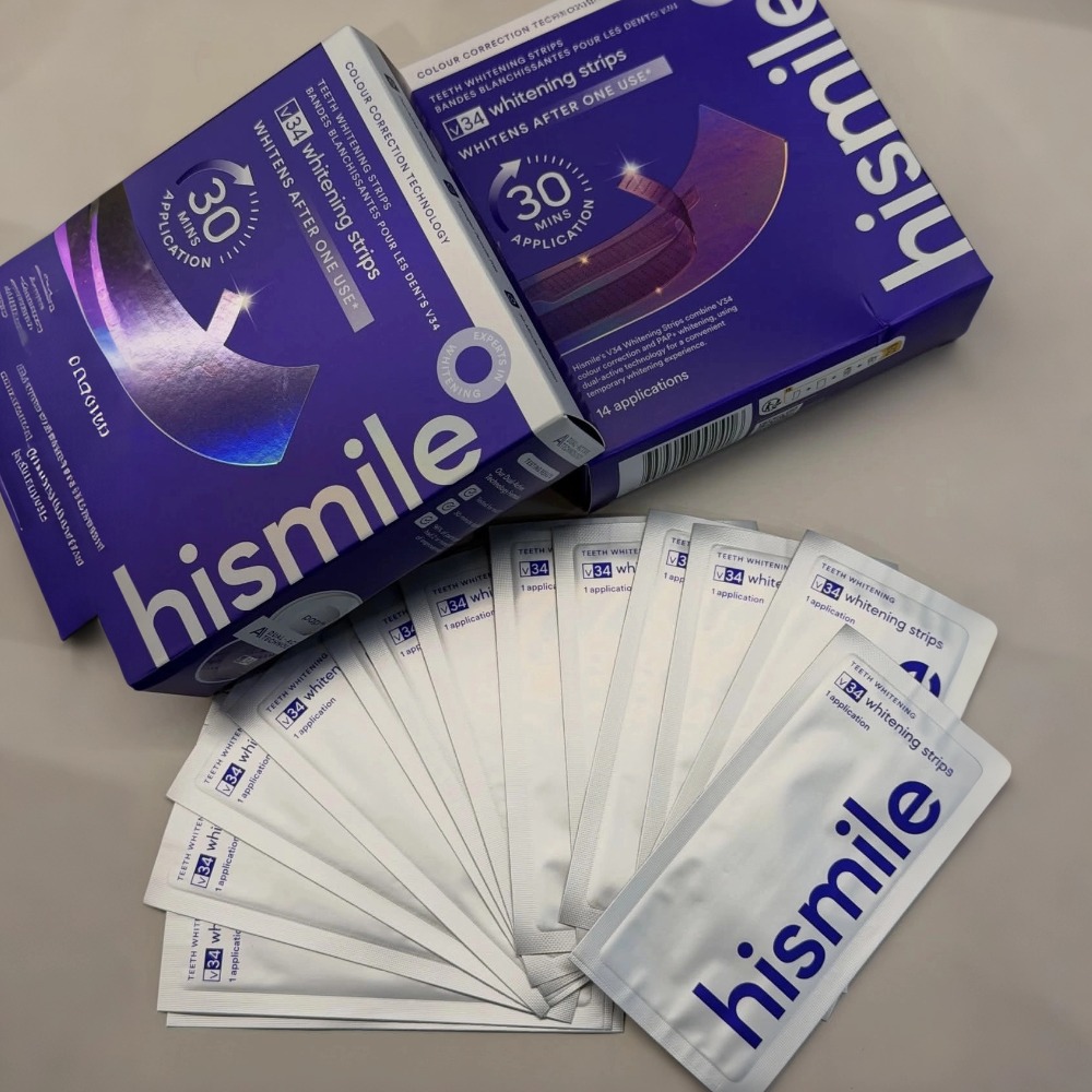 Hismile V34 Bandes blanchissan - Teeth Whitening Serum avis et prix