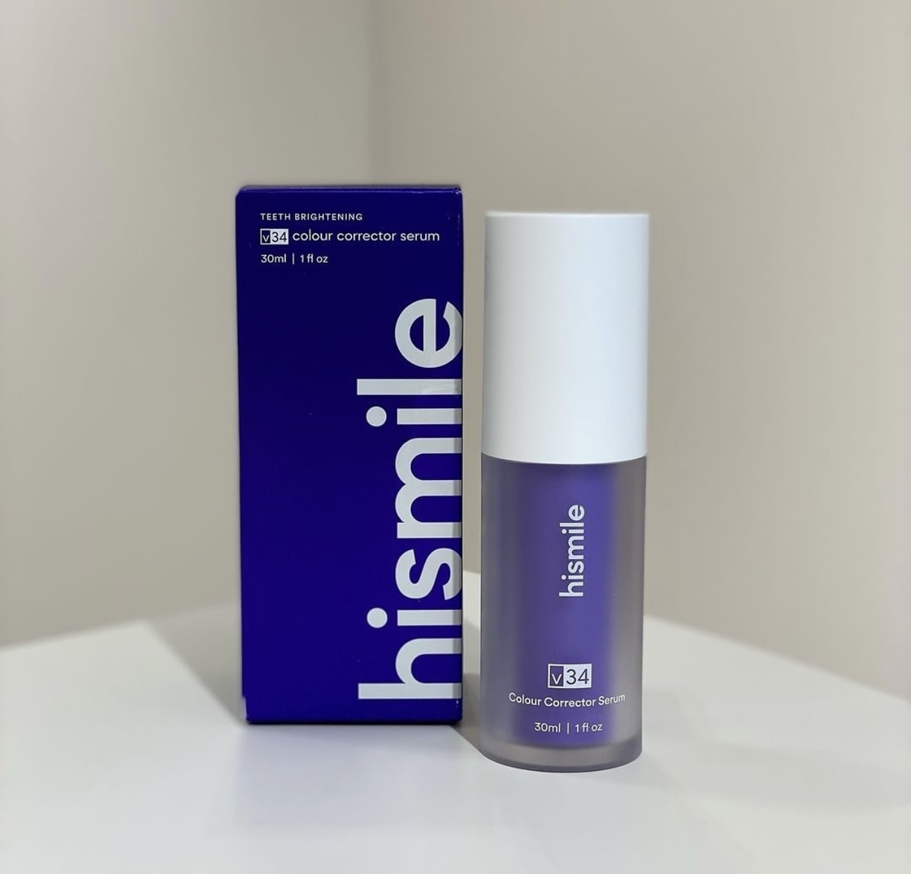 Hismile V34 Bandes blanchissan - Teeth Whitening Serum avis et prix