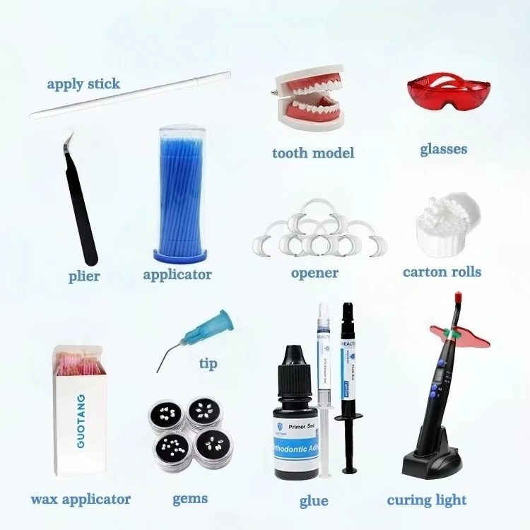 Kit d'adhésif pour résine comp - Tooth Gem Kit avis et prix