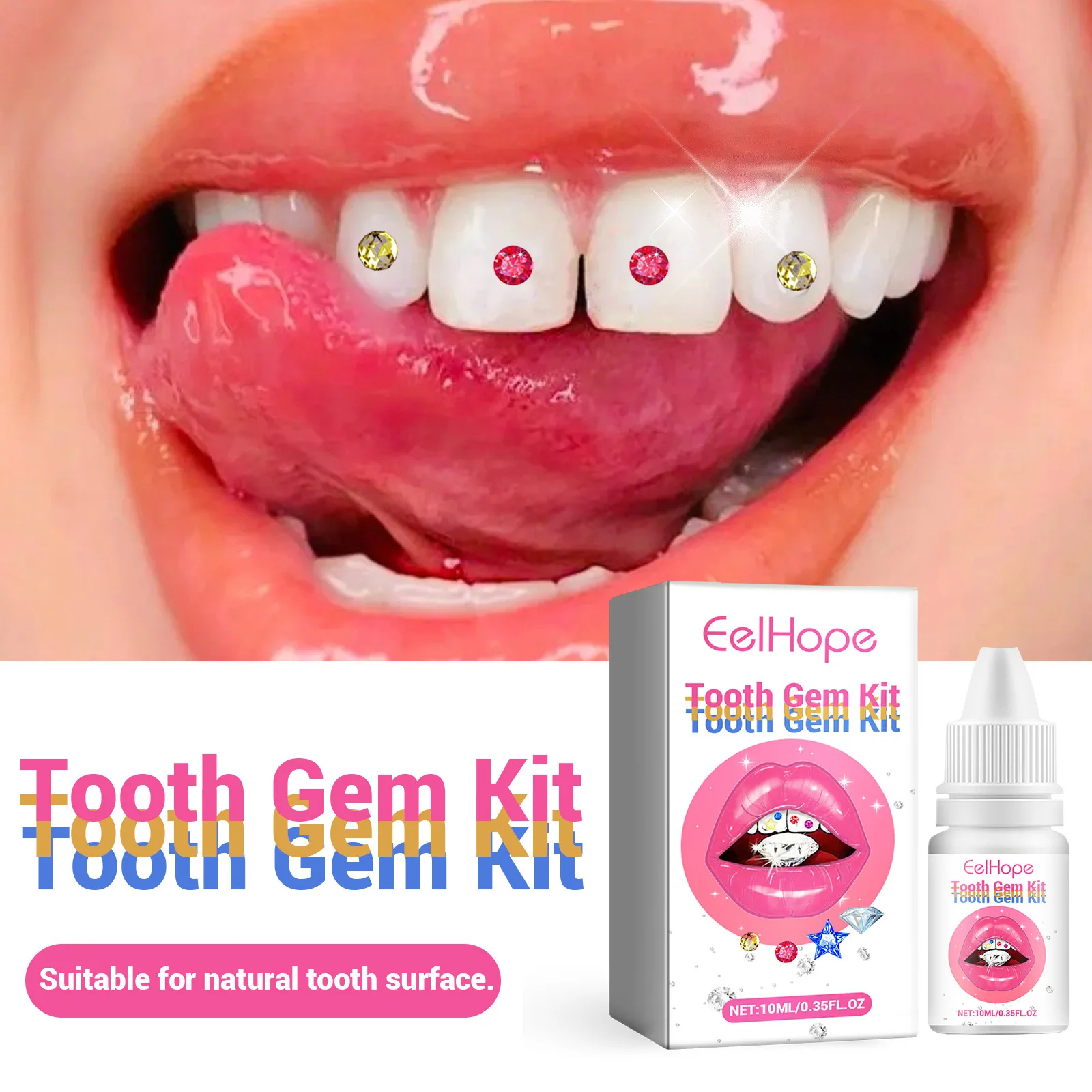Kit de Bijoux Dentaires DIY :  - Tooth Gem Kit avis et prix