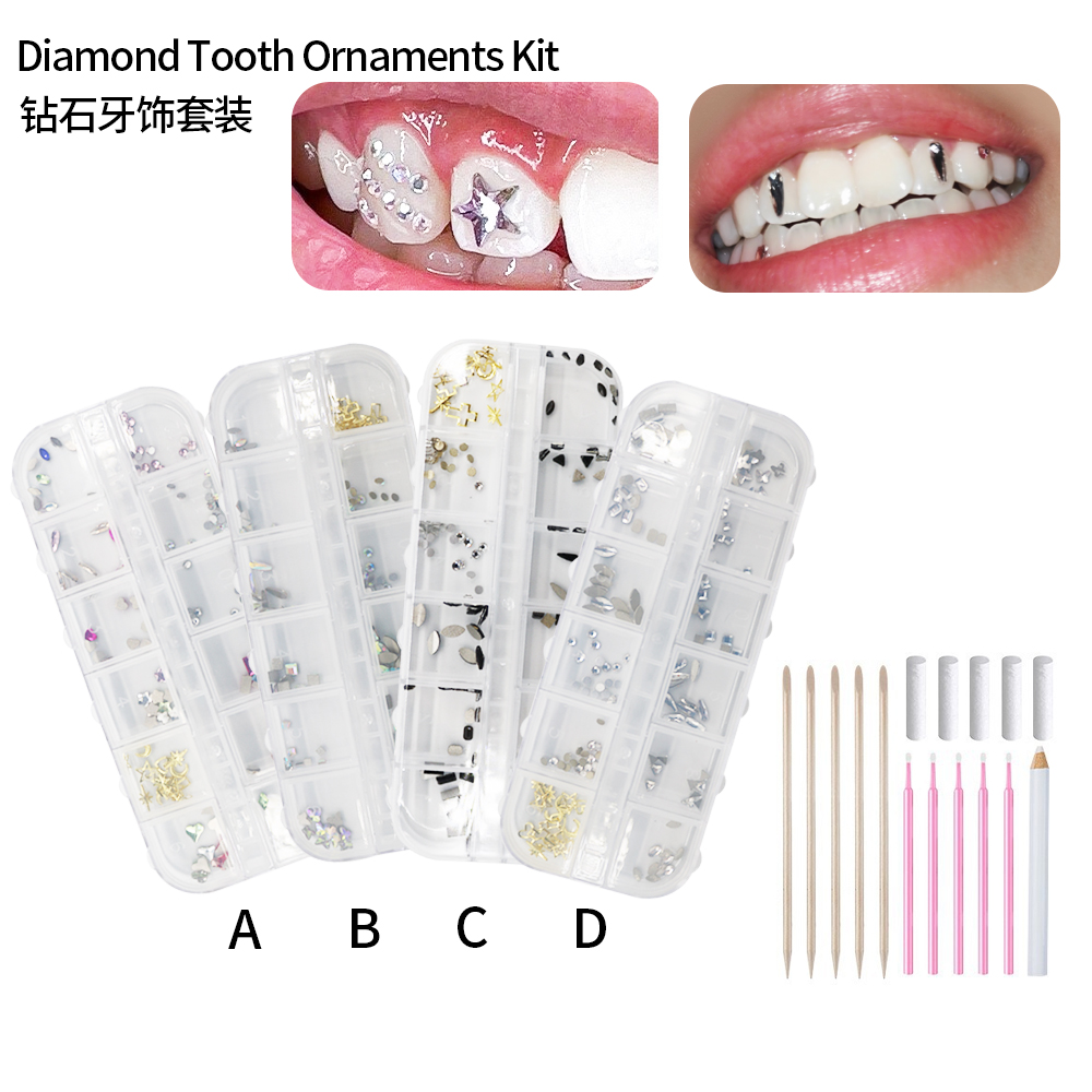 1 ensemble professionnel dent  - Tooth Gem Kit avis et prix