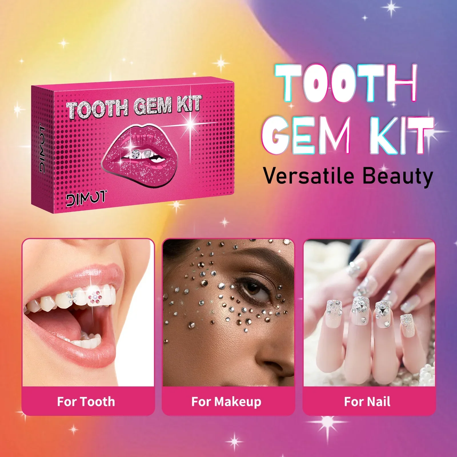 Kit de pierres précieuses dent - Tooth Gem Kit avis et prix