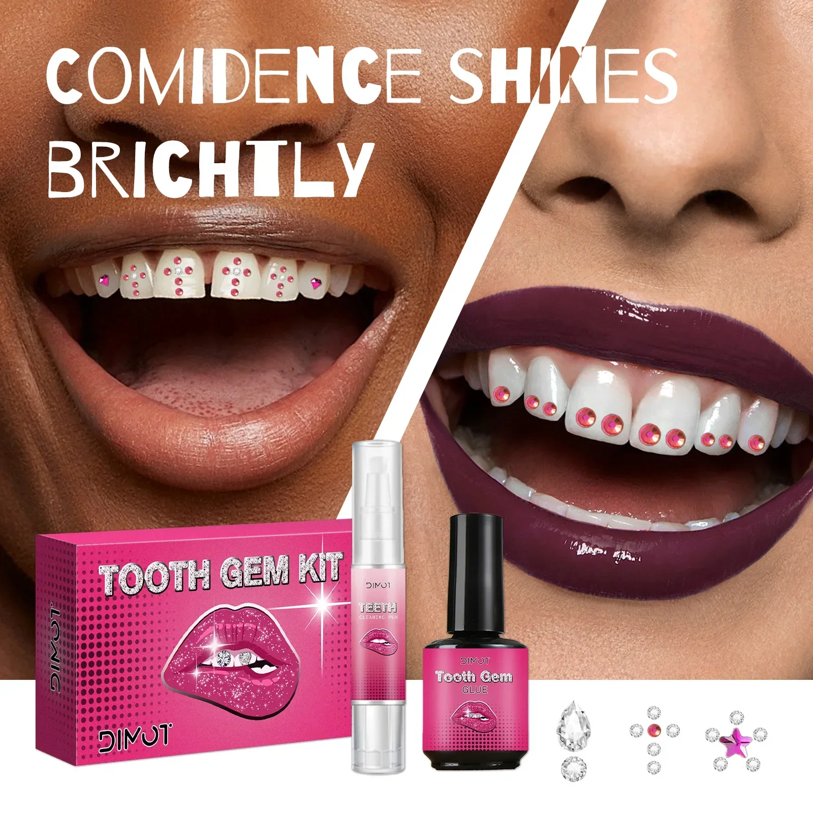Kit de pierres précieuses dent - Tooth Gem Kit avis et prix