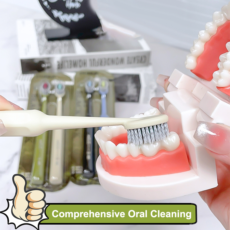 Brosse à dents à poils ultra-f - Teeth Whitening Toothbrush avis et prix
