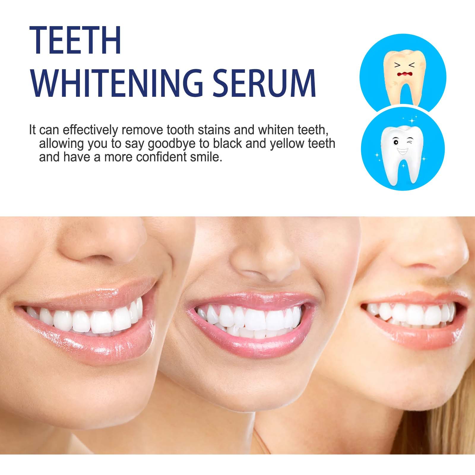 Sérum professionnel pour blanc - Teeth Whitening Serum avis et prix