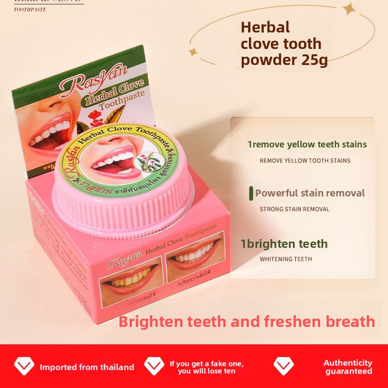 Poudre dentaire thaïlandaise a - Teeth Whitening From Home avis et prix